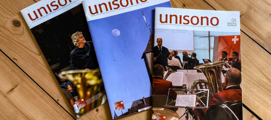 ReDesign Unisono – Fachzeitschrift und offizielles Organ des Schweizer Blasmusikverbandes